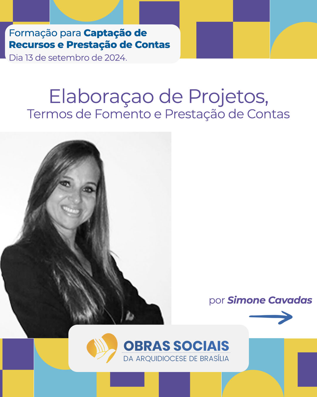 Palestra – Elaboração de Projetos, Termos de Fomento & Prestação de contas