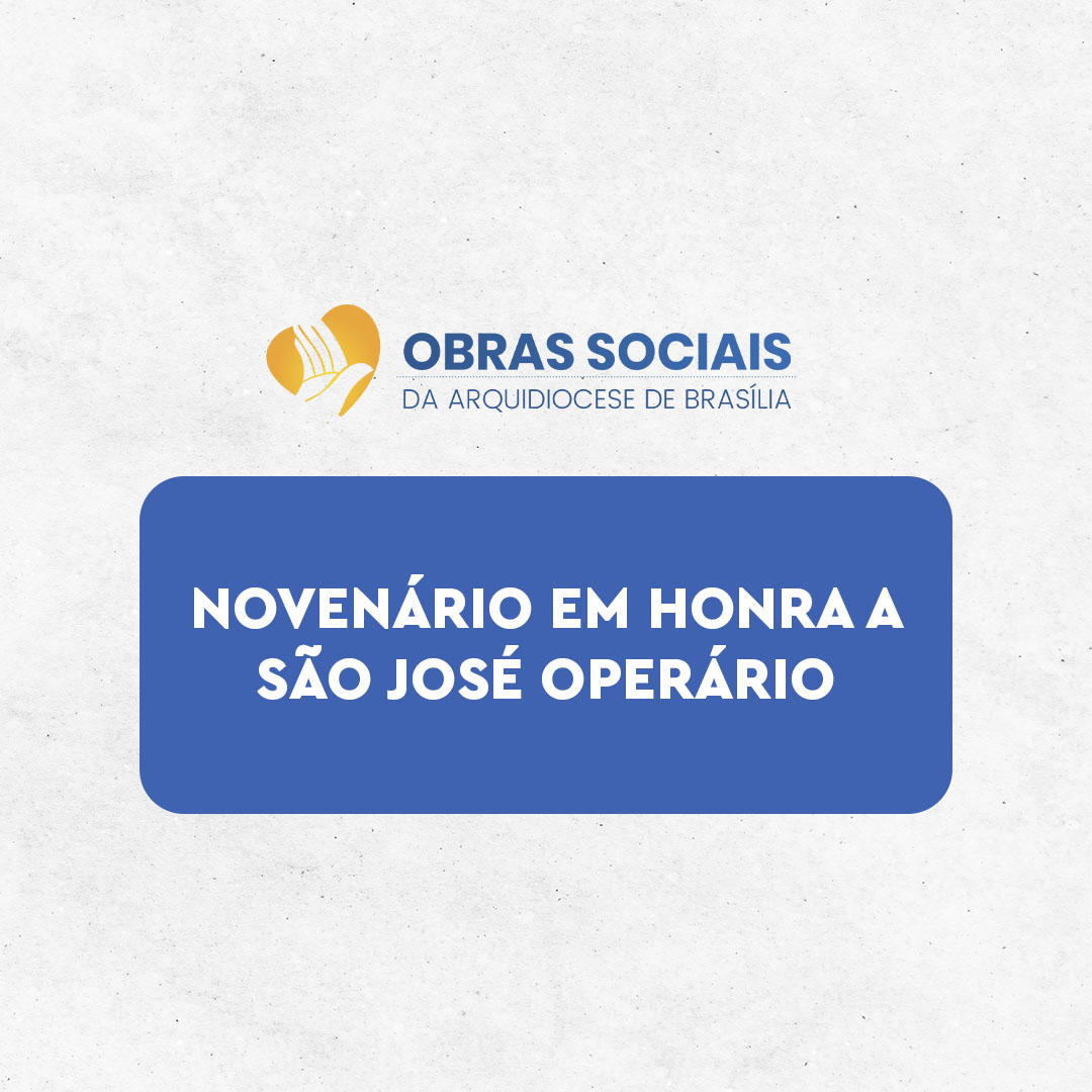 Novenário em Honra a São José Operário